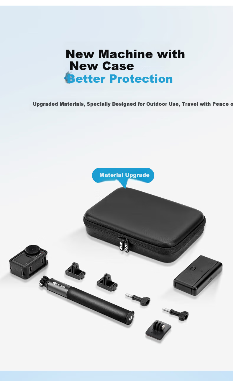 Защитный чехол YOUFES для DJI Action 5 Pro 3/4, водонепроницаемый и ударопрочный, аксессуар для экшн-камеры, устойчивый к царапинам