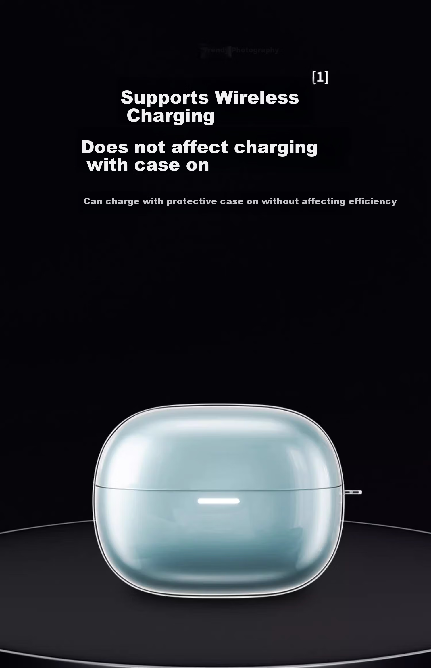 Защитный чехол ESCAPE для Xiaomi Buds 5 Pro, прозрачный, TPU, противоударный, с ремешком