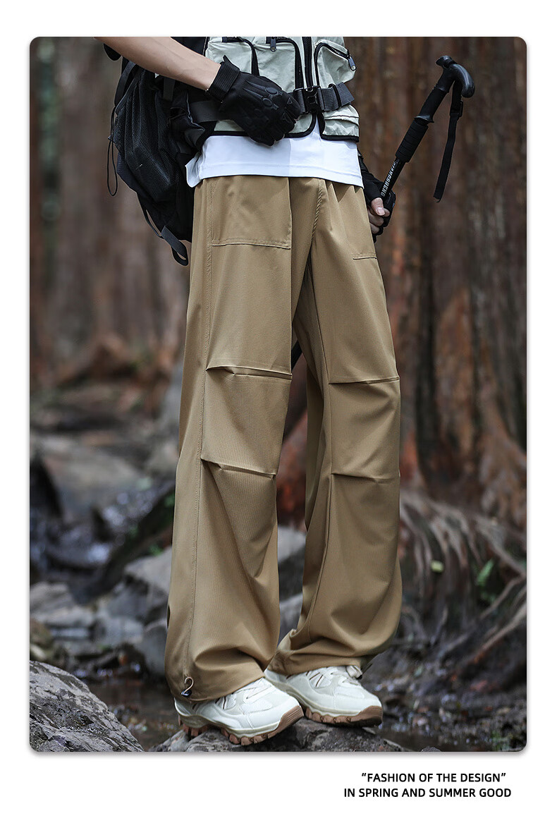 Мужские штаны POUM American-Style Outdoor Hiking Pants, Осень-Зима, тактические карго штаны, 8398 Темно-серый S