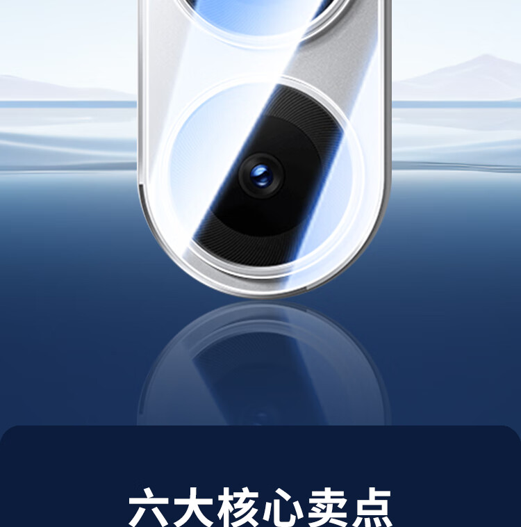 Защитное стекло для камеры ESCASE для Redmi Turbo 4 Pro, прозрачное
