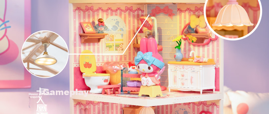 Конструктор Rolife Super World Wardrobe Building Blocks, детский игровой набор для сборки кукольного домика, подарок на день рождения, Новый год, День святого Валентина