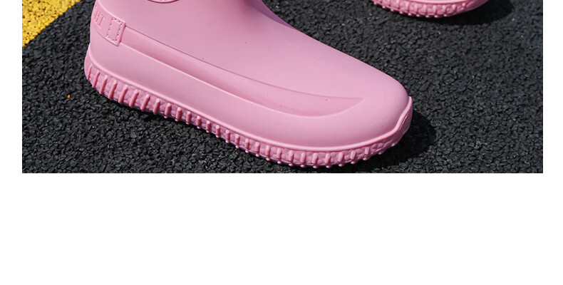 Женские непромокаемые ботинки FOOTOPPO, короткие, модные, нескользящие, абрикосовые, размер 37