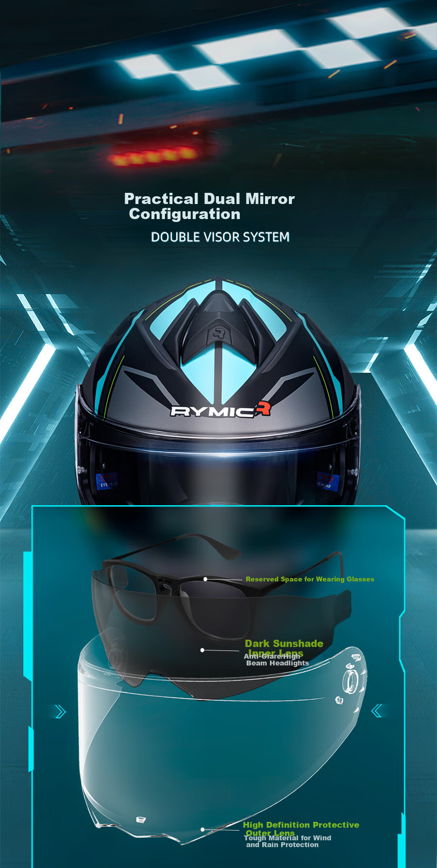 Мотошлем RYMIC