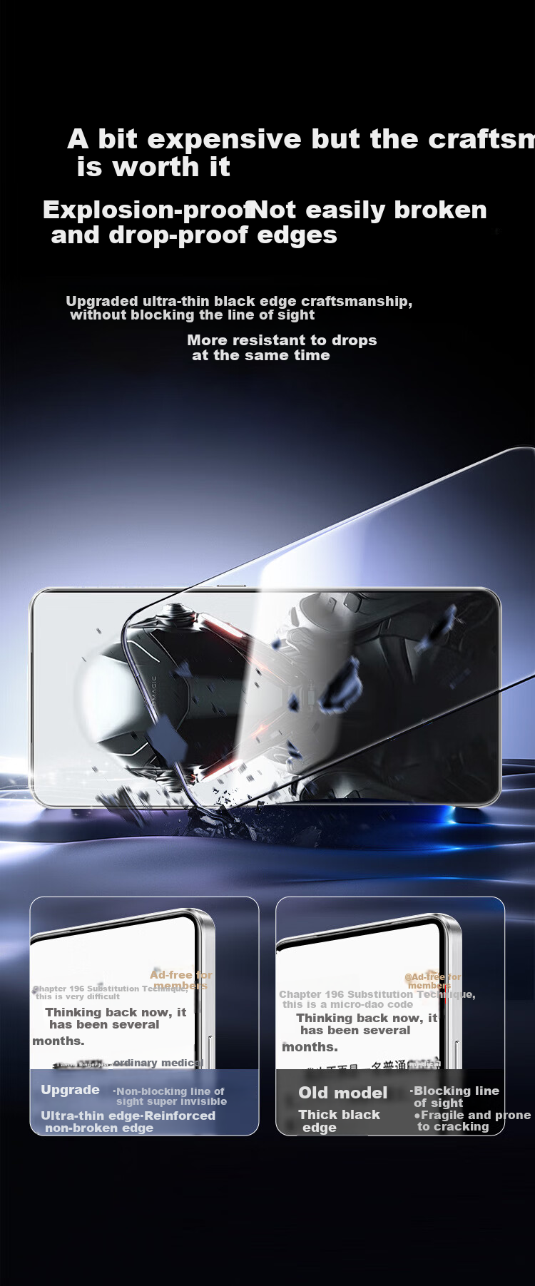 Защитное стекло для Nubia Red Magic