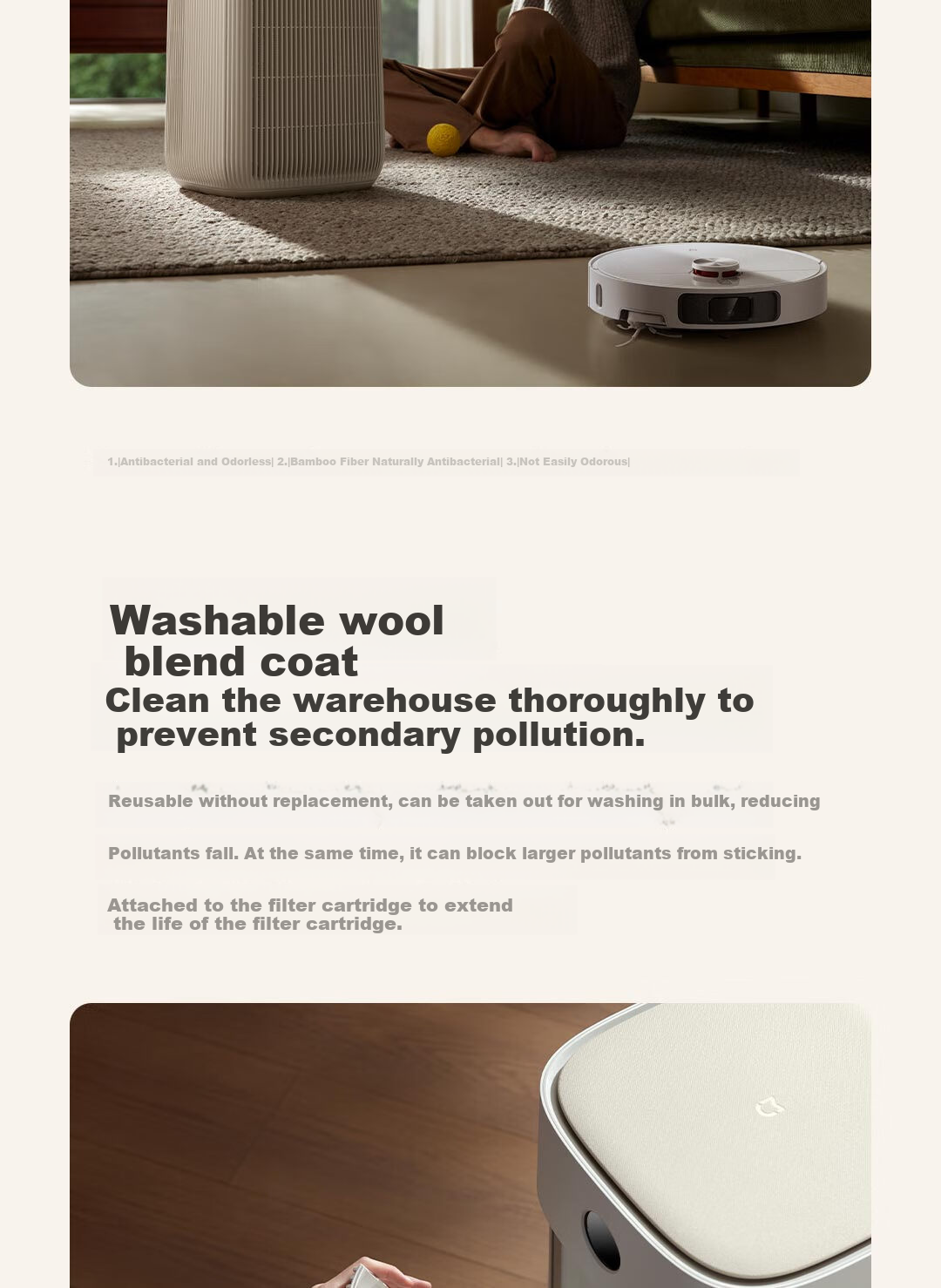 Очиститель воздуха Xiaomi Mijia Pet Air Purifier для удаления шерсти, запахов и аллергенов
