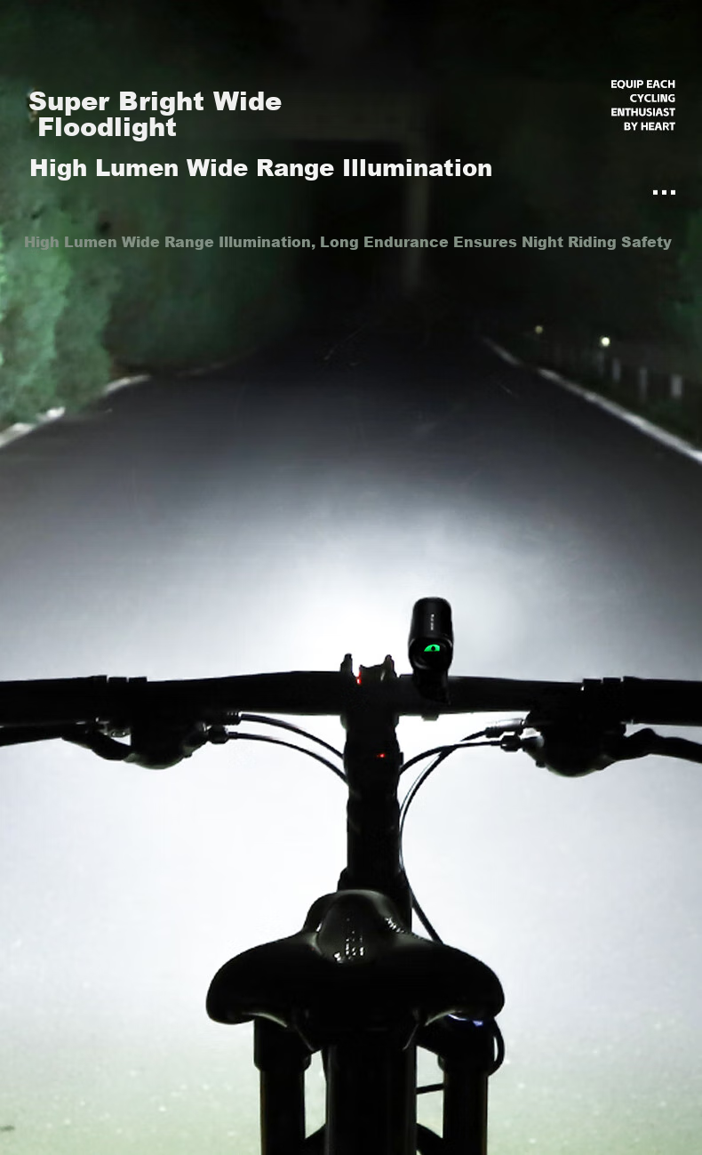 Велосипедный передний фонарь WestBiking, мощный светодиодный фонарь для ночной езды, 800 люмен, черный