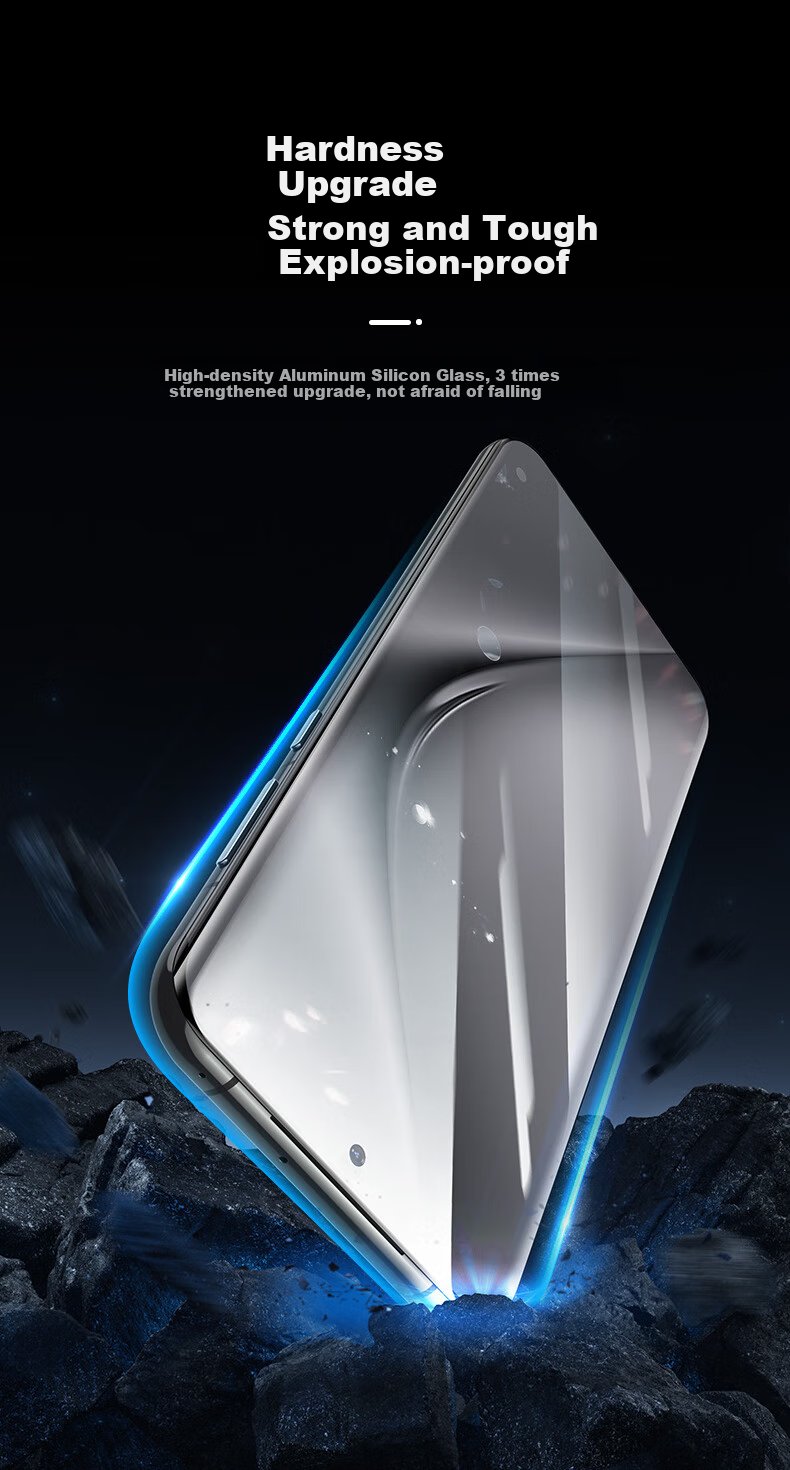 Защитное стекло ESR для Huawei Pura70 Pro, P70pro+, P70ultra, полное покрытие, HD, защита от падений и отпечатков пальцев, с легкой установкой