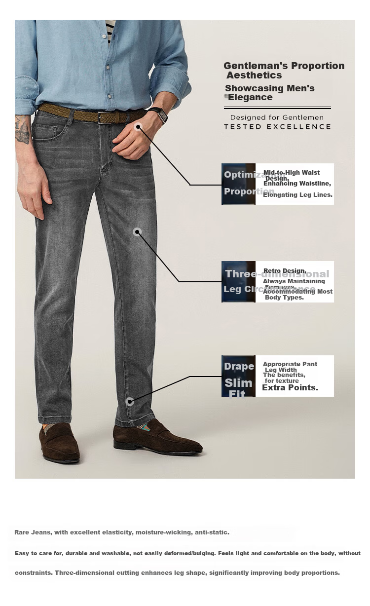 Джинсы Texwood Apple Men's Jeans, мужские, размер 36, светло-серые
