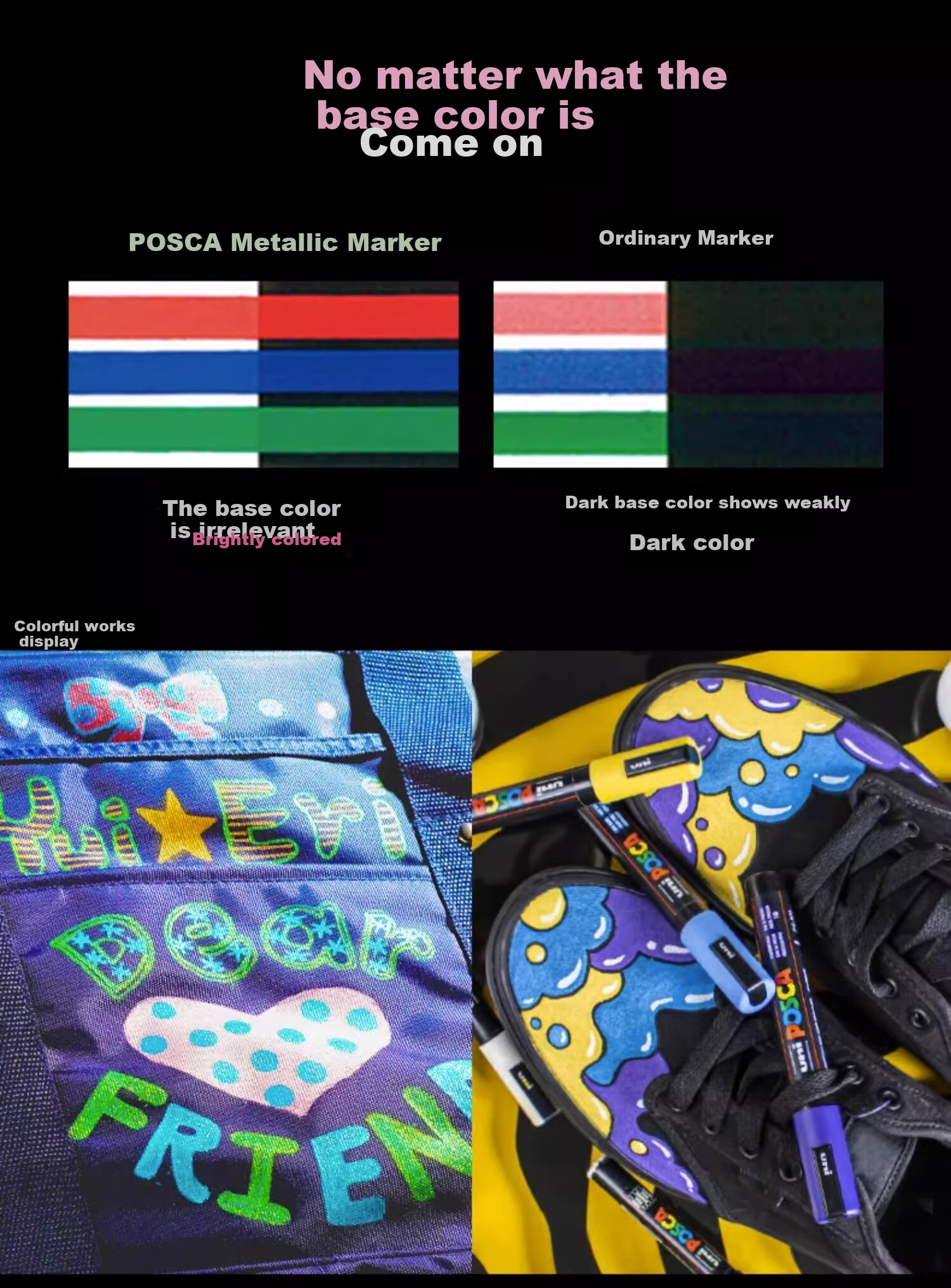 Маркер акриловый Uni POSCA