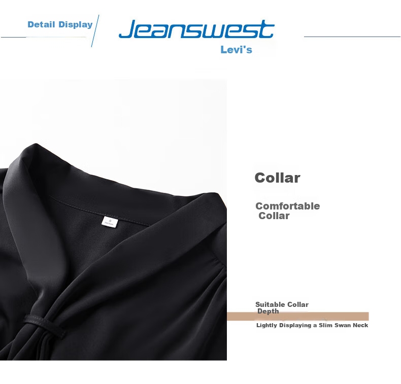 Женская блузка Jeanswest, осенняя, с ленточным воротником, длинным рукавом, элегантная офисная одежда, модный топ с плиссировкой, белый, размер L