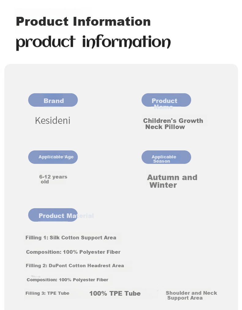 Подушка для новорожденных kidsneed