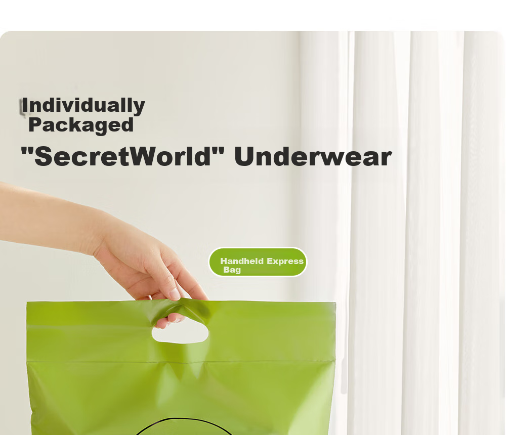 Женские трусы SecretWorld, 100% хлопок, антибактериальные, размер XL, серый/овсяный/зеленый