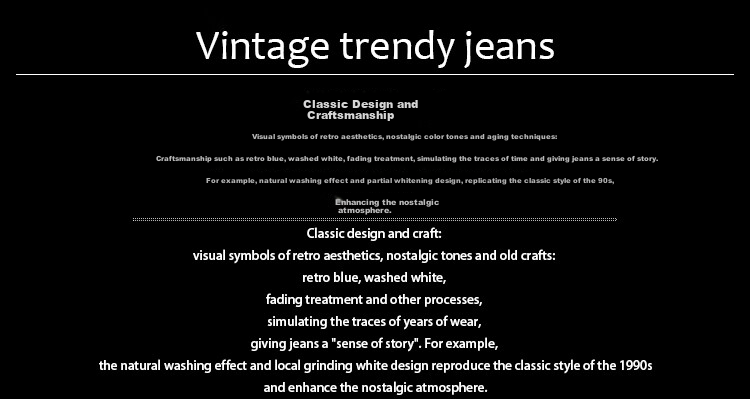 Джинсы Homlean Vintage Street-Style для мужчин, весна-лето, нишевые трендовые универсальные выстиранные длинные брюки в американском стиле, 05 черный 3XL