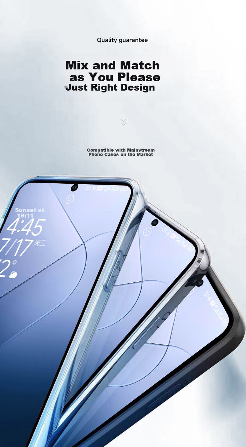 Защитное стекло DIVI для Xiaomi 14 Pro, 2 шт., противоударное, ультратонкое, HD, изогнутое