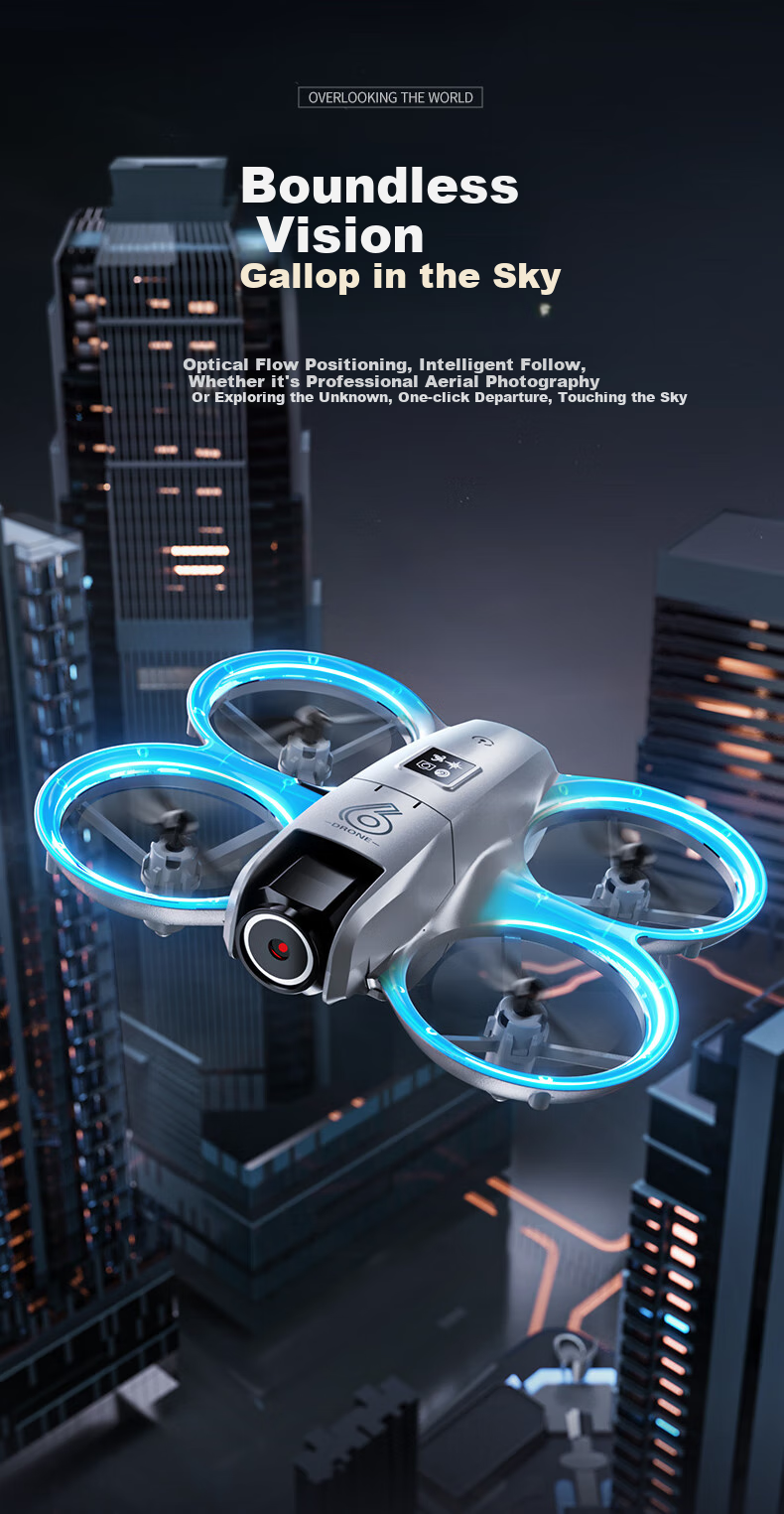 Дрон Miaobeile FPV для детей 6-12 лет, игрушечный самолет с дистанционным управлением, подарок на Новый год