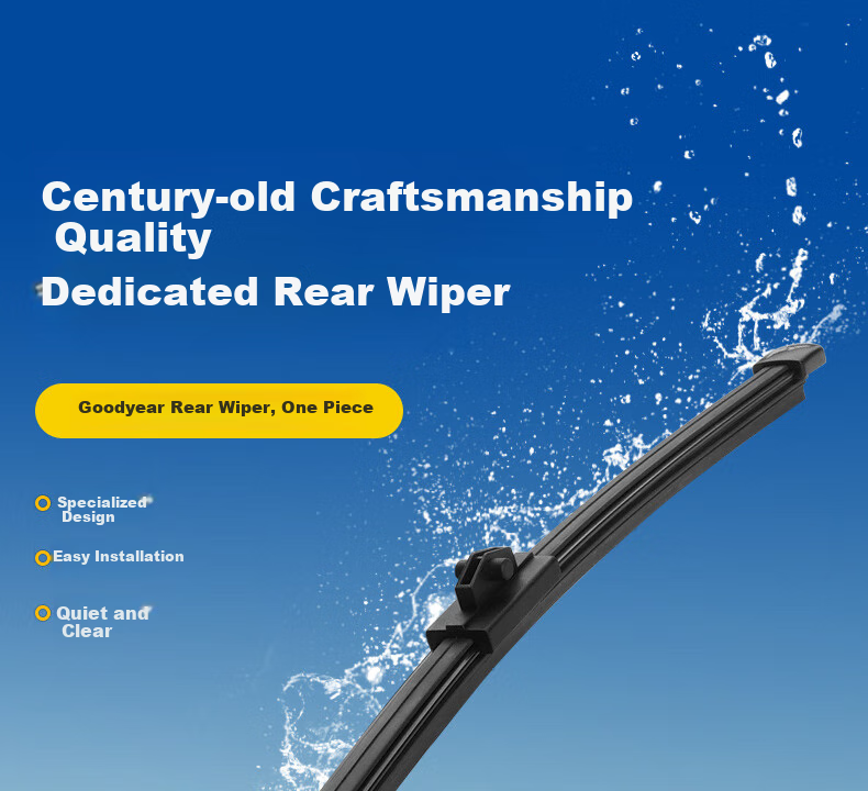 Задняя щетка стеклоочистителя Goodyear для Audi Q3 (2019-2024), бескаркасная, 14 дюймов
