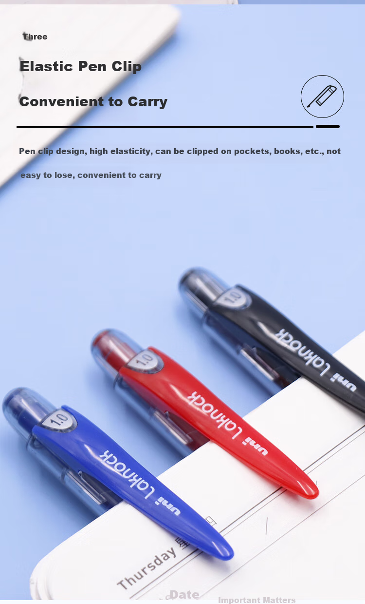 Шариковая ручка Uni SN-100, 1.4мм, черная, набор 12 шт.
