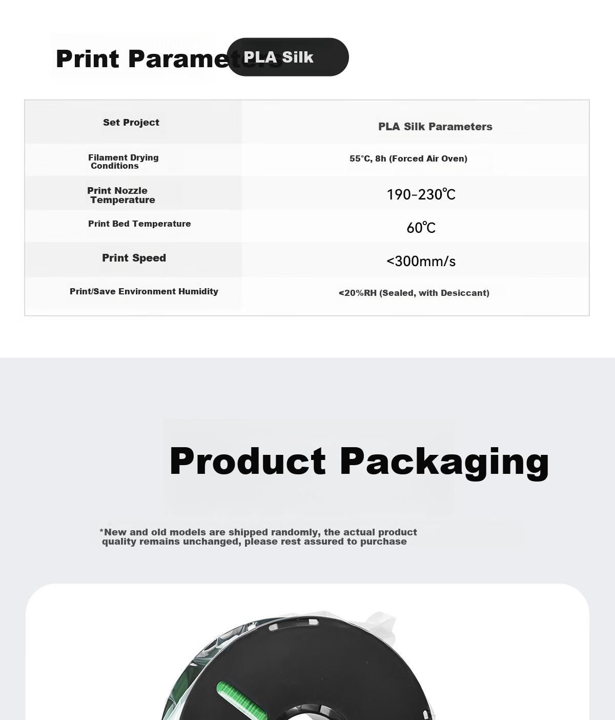 CMYKSUPPLIES 3D Printing Filament Silk PLA, 1.75mm, White, 1kg