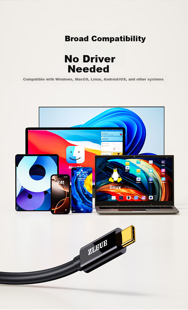 Кабель USB Type-C - HDMI