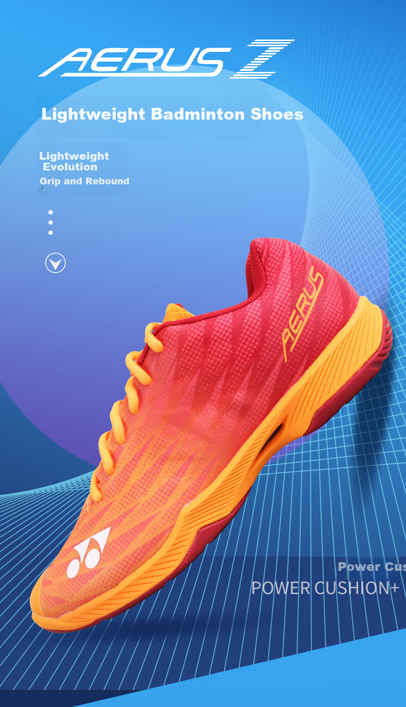Кроссовки для бадминтона YONEX SHBAZ2WEX, мужские, широкие, темно-серые, размер 37