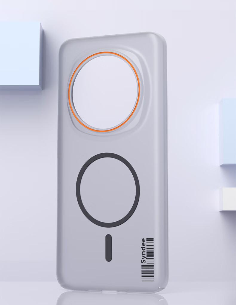 Чехол Baozou для Honor Magic 6 Pro, магнитный, мягкий, полупрозрачный, тонкий, с защитой от отпечатков пальцев, противоударный, противоскользящий, из поликарбоната, черный