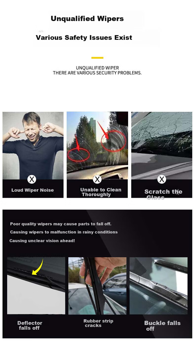 Щетки стеклоочистителя OBOSH для Volkswagen Lavida (2013-2017), бескаркасные, резиновая полоса, тихие, 21/19 дюймов