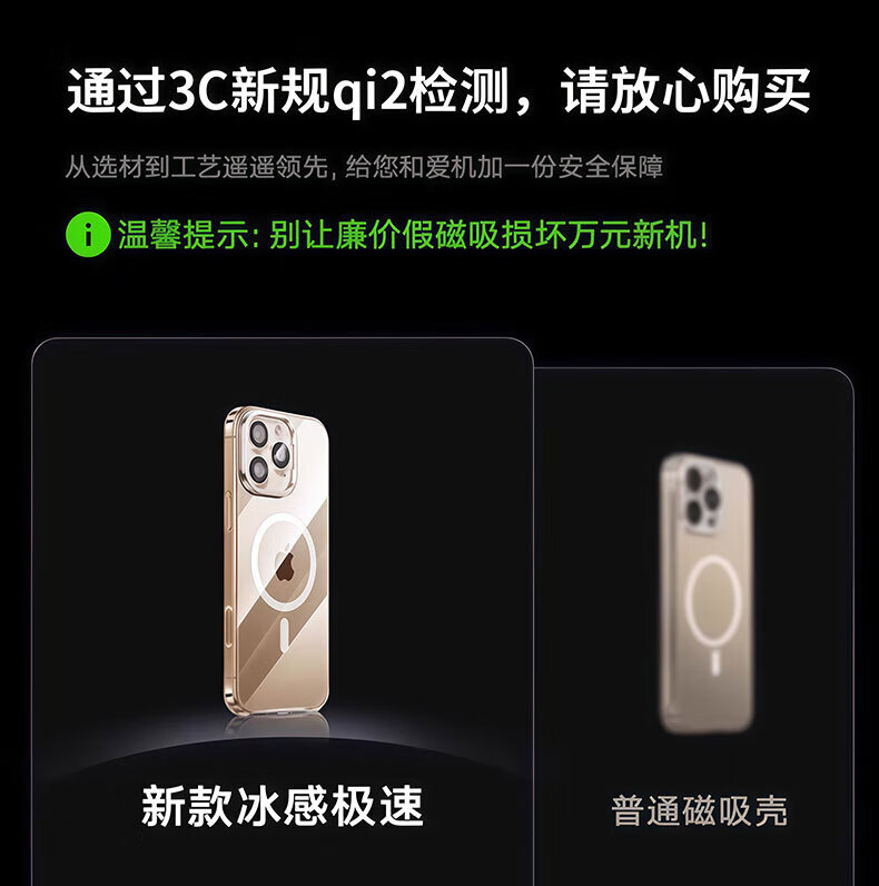 Чехол Xuanka для iPhone 15 Pro Max, противоударный, прозрачный, с защитой камер, MagSafe, PC