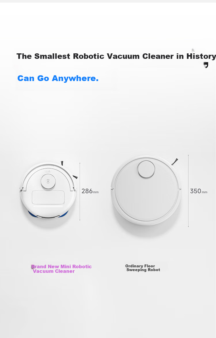 Робот-пылесос ECOVACS Deebot Mini Juejuezi, с функцией влажной уборки, фиолетовый