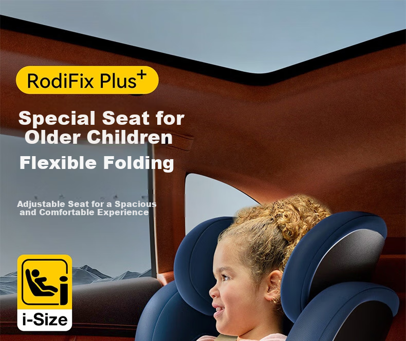 Автокресло Maxi-Cosi RodifixPlus для детей от 3 до 12 лет, цвет Graphite Gray