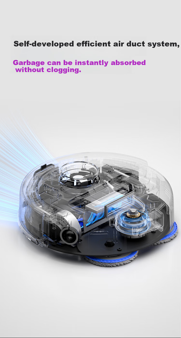 Робот-пылесос ECOVACS Deebot Mini Juejuezi, с функцией влажной уборки, фиолетовый