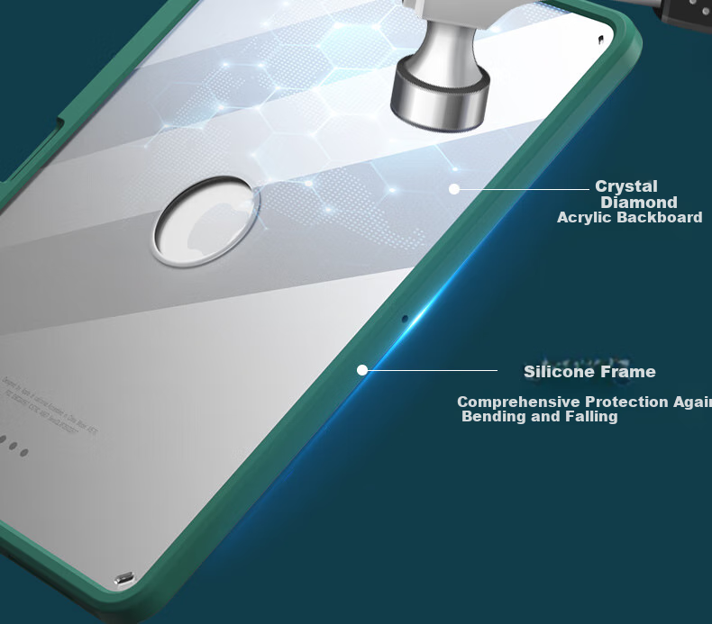 Чехол-книжка B.O.W Hangshi HC036K для iPad Air 4/Air 5, 10.9 дюйма, фиолетовый
