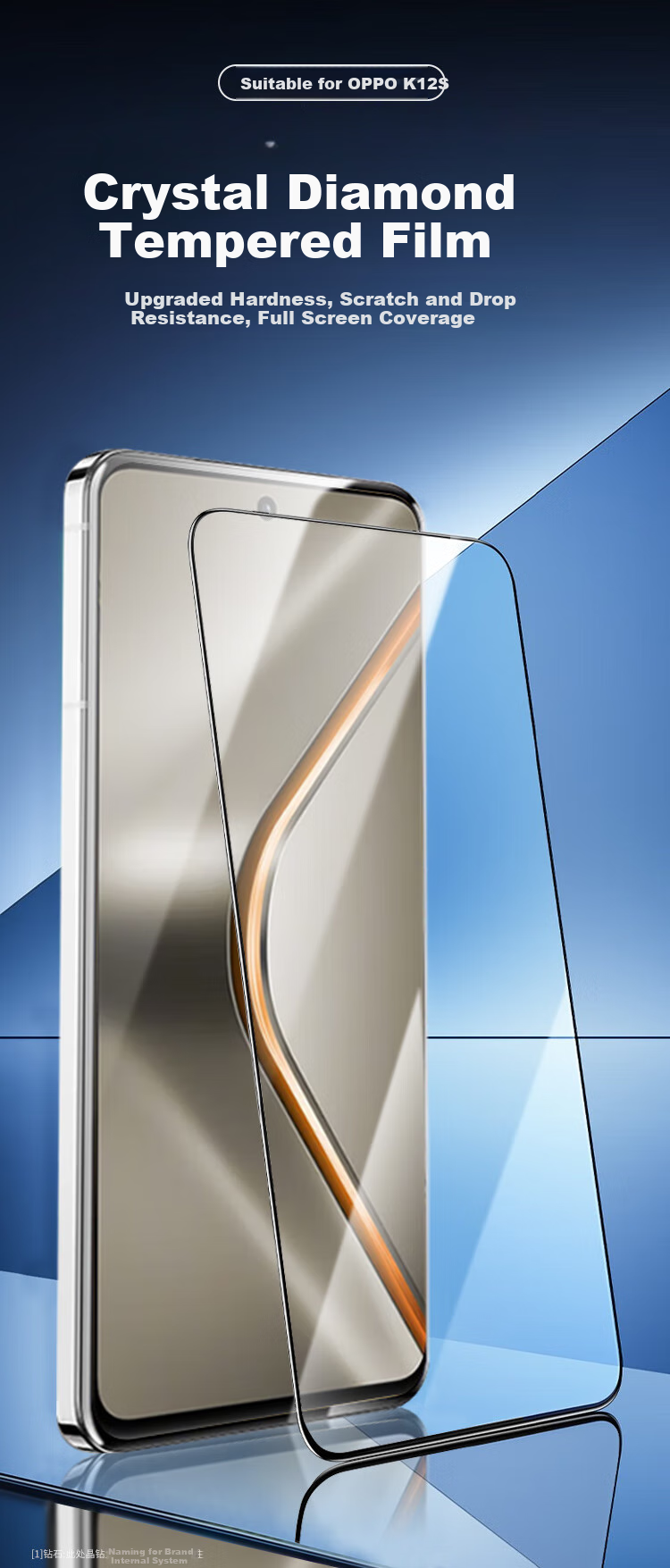 Защитное стекло KOOLIFE для OPPO K12s, противоударное, полноэкранное покрытие, ультратонкое, HD, защита от отпечатков пальцев