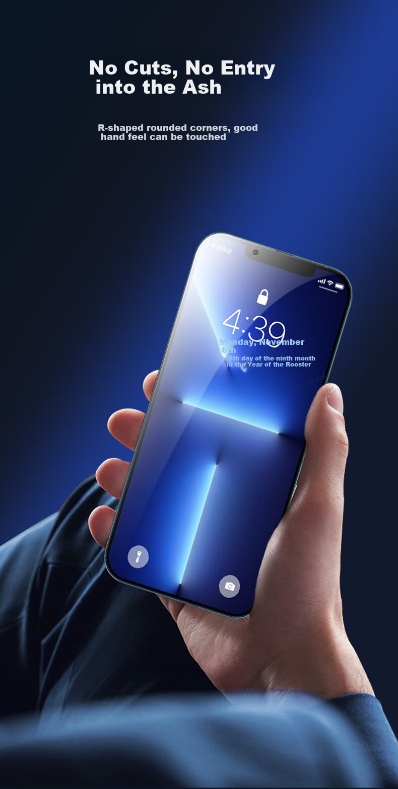 Защитное стекло LANGLING для iPhone 15, ультратонкое, противоударное, антибликовое, 2 шт.