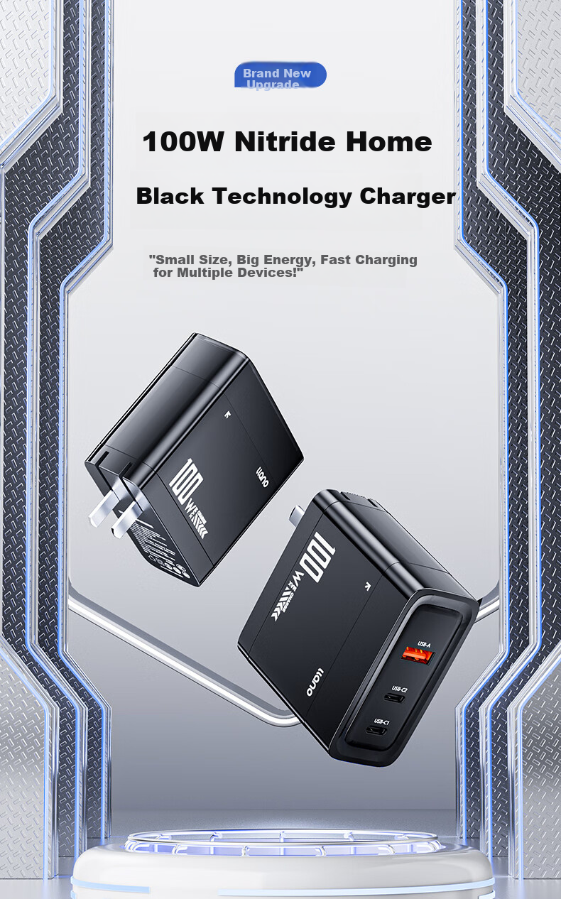 Зарядное устройство GaN 100W