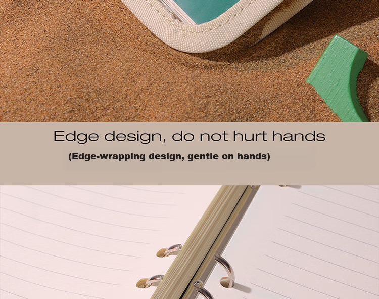 Never Lively Notebook 3.0 Loose-Leaf A5 Detachable Transparent Cover Notebook