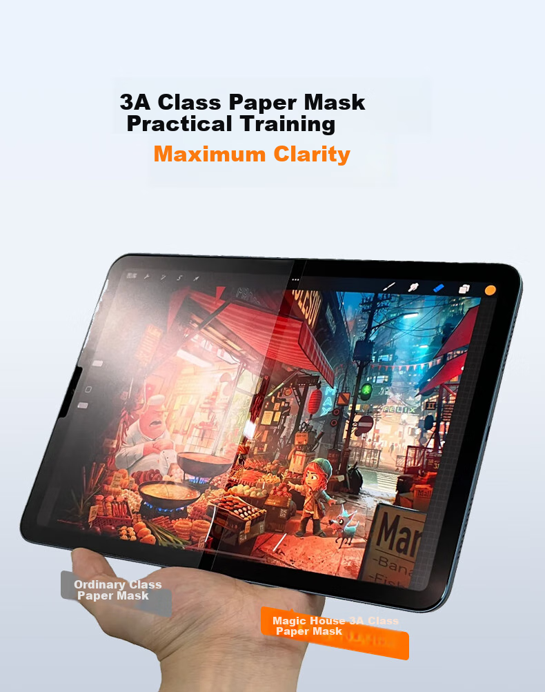 Защитная пленка Mofawu для iPad Air 6/7 11 дюймов, матовая, антибликовая, антибликовая, для письма