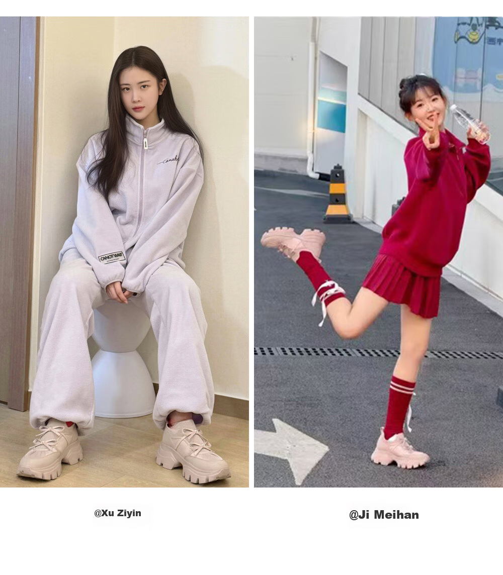 Женские кроссовки STACCATO Yang Mi's Same Style 2026 Spring Butterfly Island Dad Shoes, серебристо-серые, размер 39