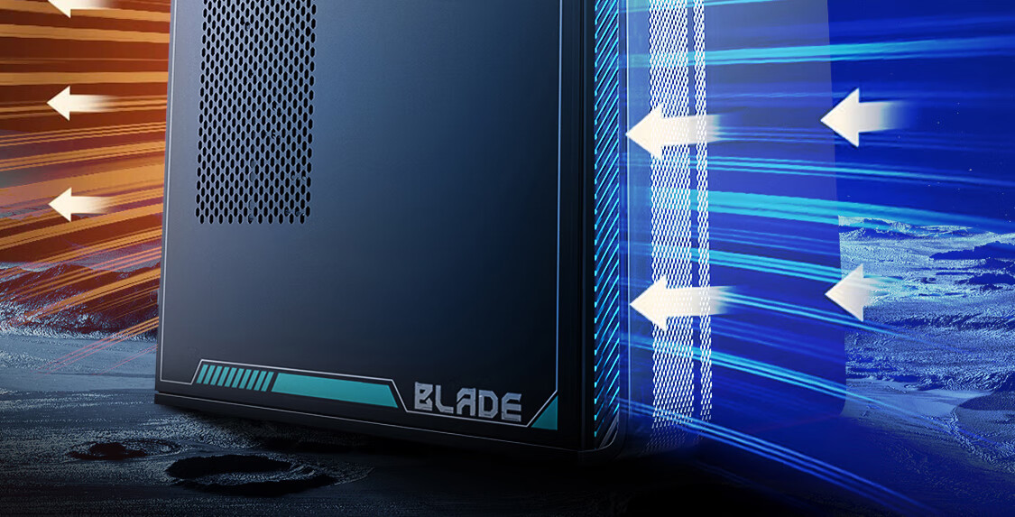 Игровой компьютер ThundeRobot Black Knight Hunter Blade, Intel Core i7-13650HX, 16 ГБ DDR5, 1 ТБ SSD, RTX 4060, Windows 11 Home