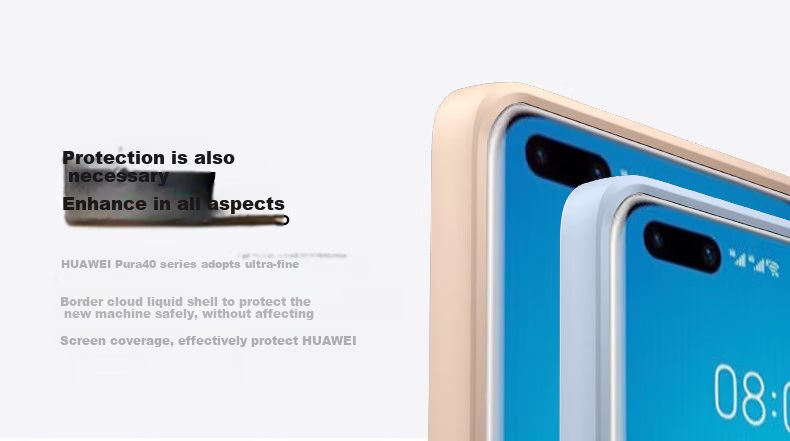 KEKLLE Чехол-накладка с магнитами для Huawei P40 Pro, силиконовый, черный