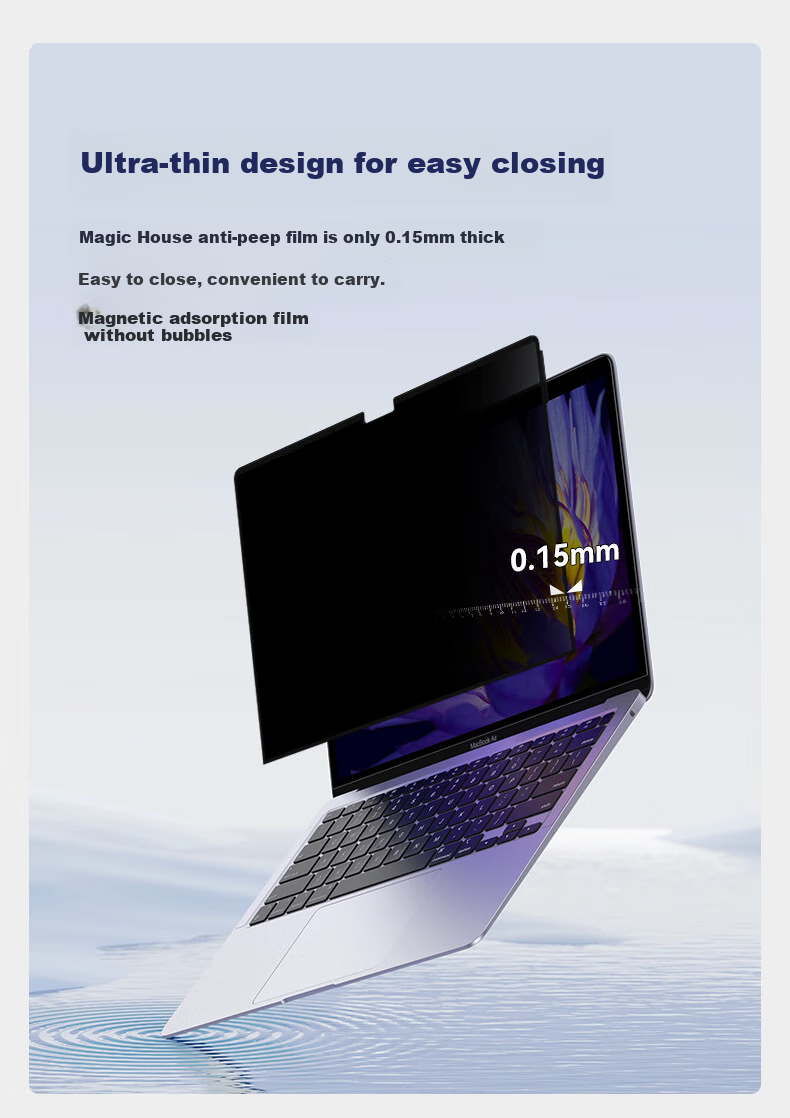 Защитная пленка Mofawu для MacBook Air 13.6 дюймов, антибликовая, антишпионская, HD