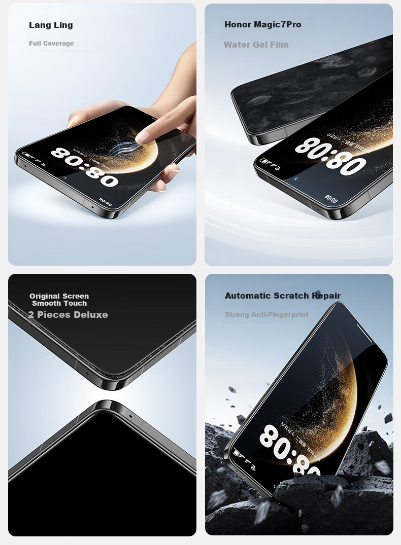 Защитное стекло Shanmo для Huawei Mate 70, 2 шт., прозрачное