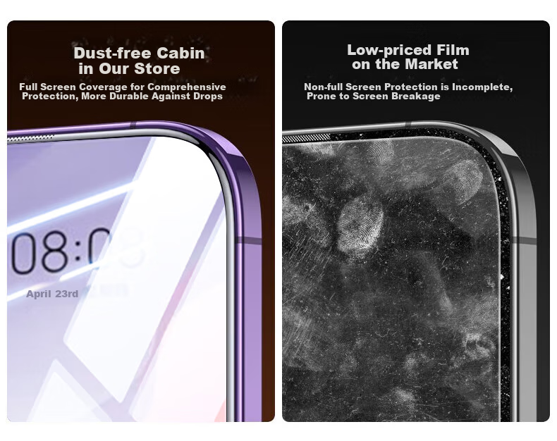 Защитное стекло Baozou для Huawei Nova 7 SE, полное покрытие, HD, противоударное, пылезащитное