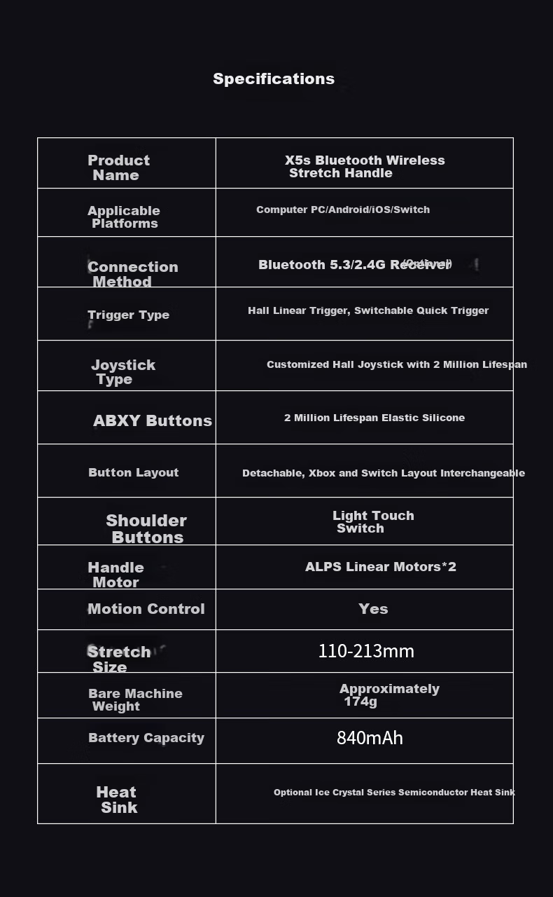 Беспроводной геймпад GAMESIR X5s