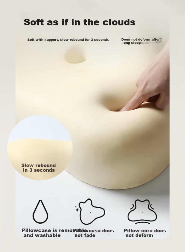Подушка H.nos Cloud Pillow для телефона, многофункциональная, с эффектом памяти, для взрослой лежачей спящей позы