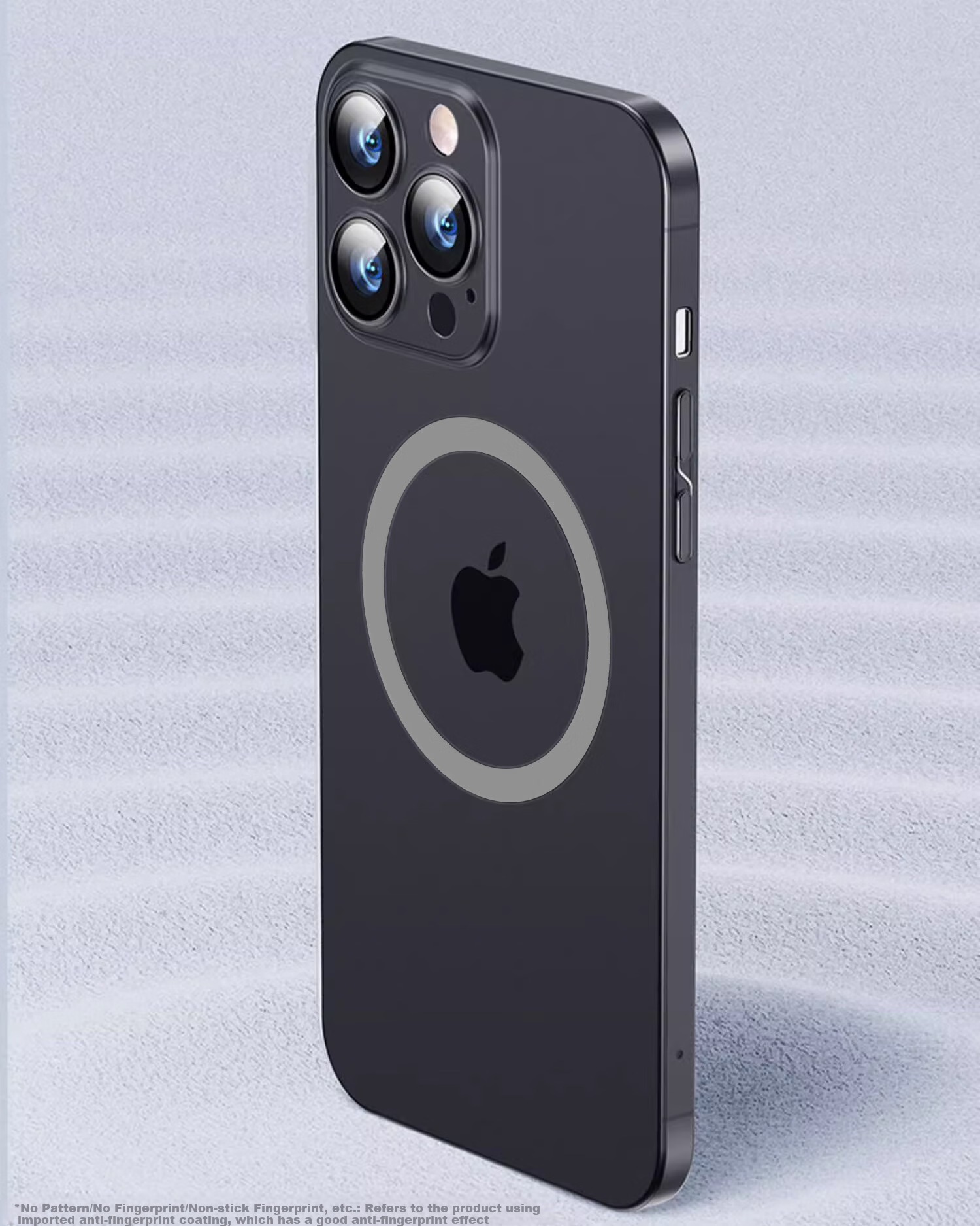 DIVI Чехол для Apple iPhone 16 Pro Max, ультратонкий, матовый, с защитой от отпечатков пальцев, совместимый с MagSafe