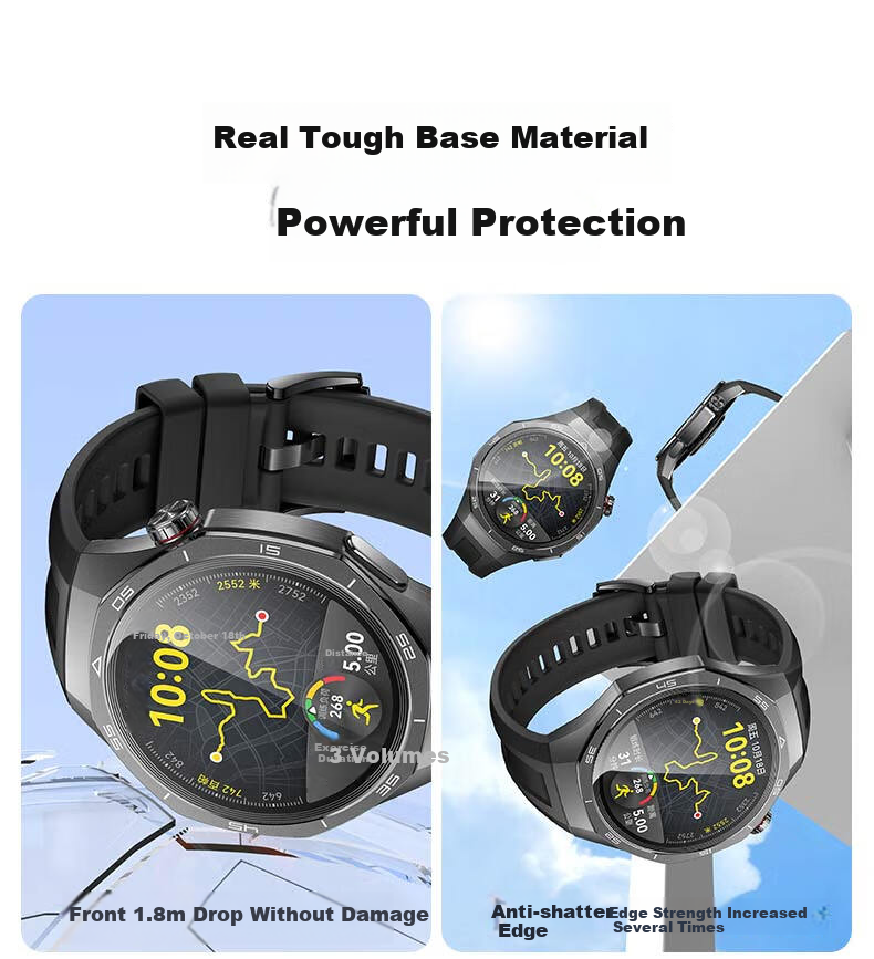 Защитная пленка Smorss для Huawei Watch GT6 Pro/5 Pro, 2 шт., антибликовая, закаленное стекло, 46 мм