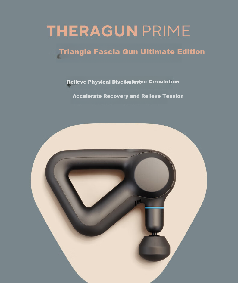 Перкуссионный массажер Therabody Theragun G5 Prime Premium Edition для глубокого расслабления мышц, спортивного массажа, подарок для мужчин