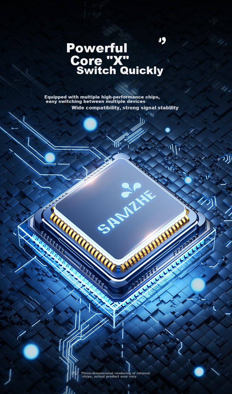 HDMI переключатель SAMZHE HV-300, 2 входа 1 выход, 4K 60Hz, HD, для ноутбука, монитора, проектора, сплиттер