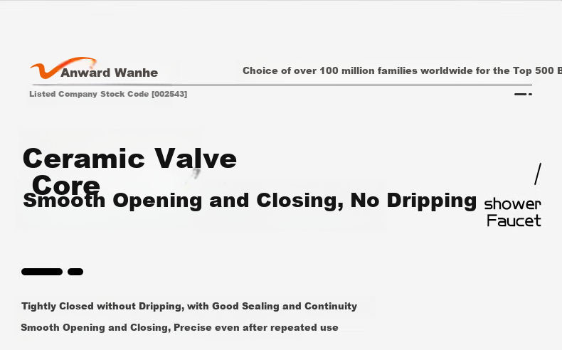 Смеситель для душа Vanward, двухвыходной, для ванны и душа, смеситель для горячей и холодной воды, 3-ходовой