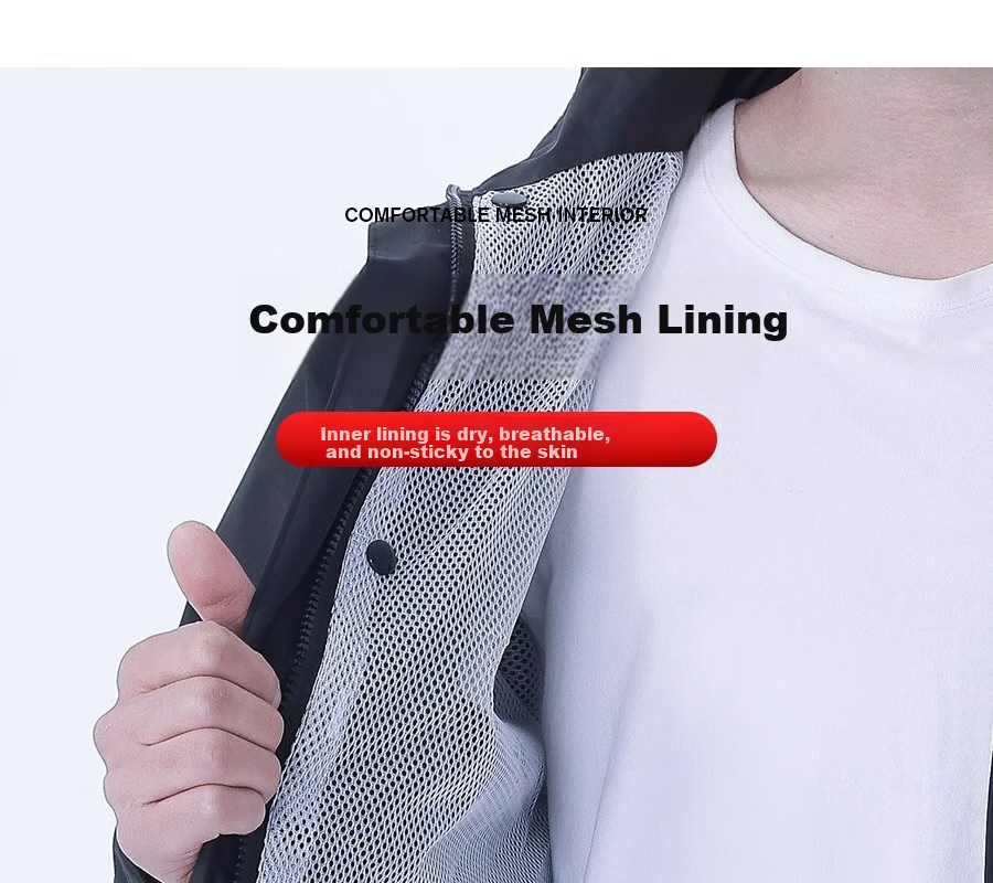 Zhengyu Дождевик и штаны от дождя, пончо для водителя, полный комплект для езды на велосипеде, защита от шторма, для электромотоцикла
